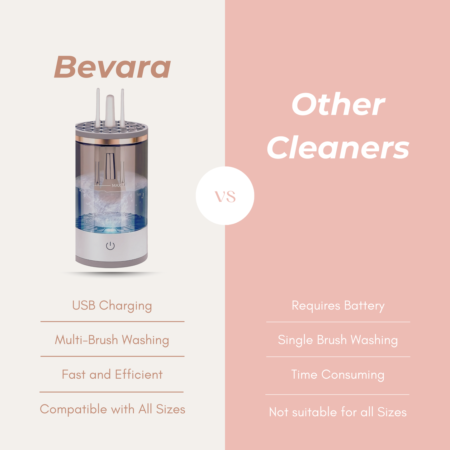 Bevara Makeup Brush Cleaner