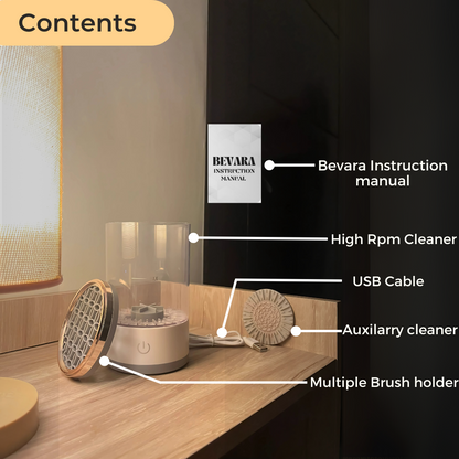 Bevara Makeup Brush Cleaner